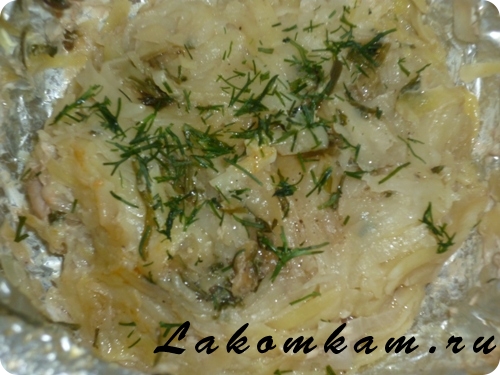 Блюдо из овощей картофель Порцейка