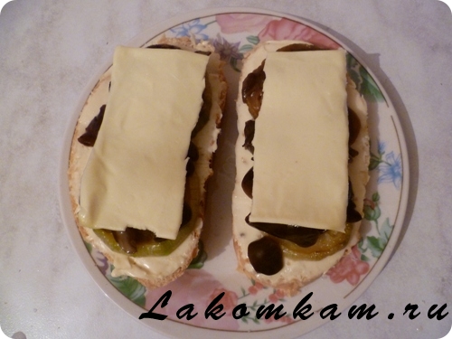 Бутерброды Грибные