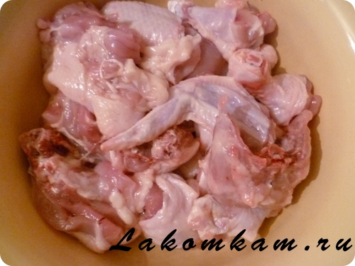 Блюдо из мяса Домлама из курицы