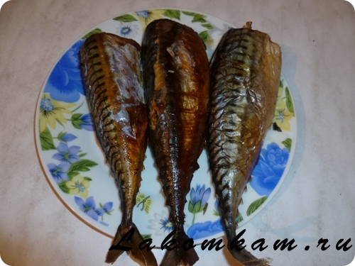 Блюдо из рыбы Рыба горячего копчения