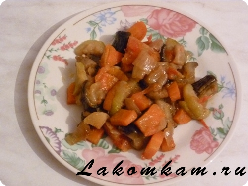 Блюдо из овощей Рататуй классический
