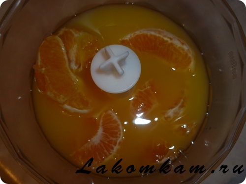 Напиток Апельсиновый сок с мякотью и корицей