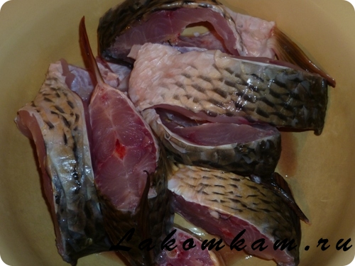 Блюдо из рыбы Рыба маринованная