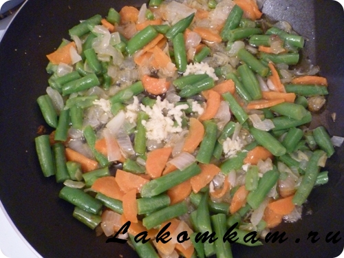 Блюдо из овощей Картофель с овощами