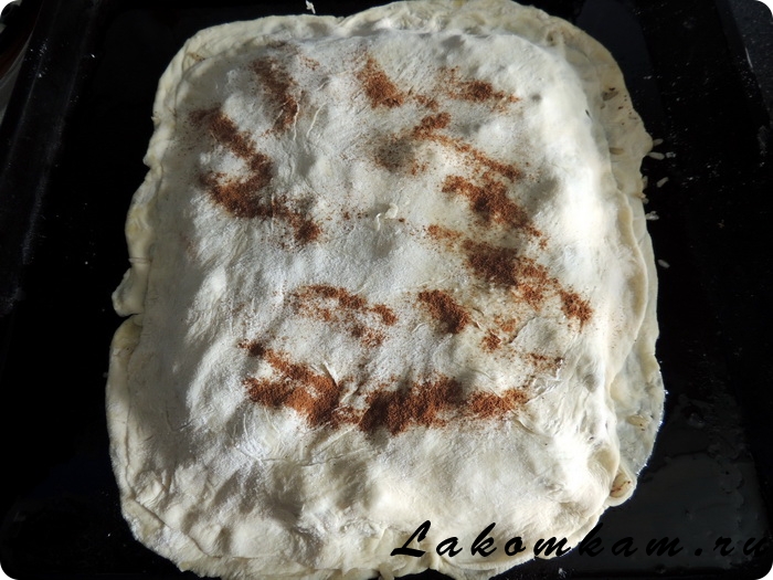Критский пирог с рисом и печенью