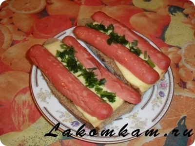 Бутерброды "С сыром Маасдам"