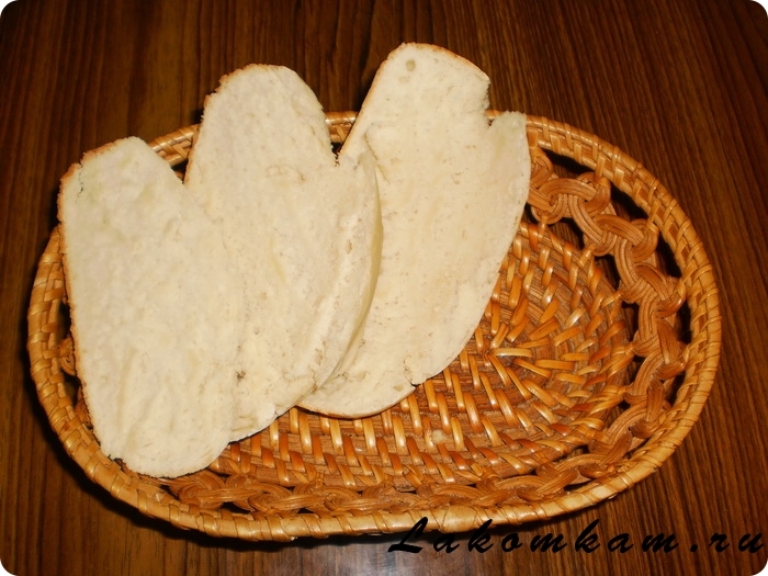 Ускоренная выпечка белого хлеба