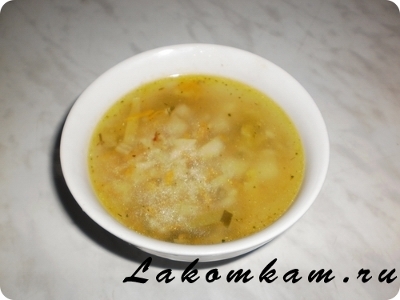 Суп "Овощной с рисом"