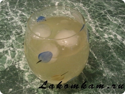 Напиток "Морс лимонный"