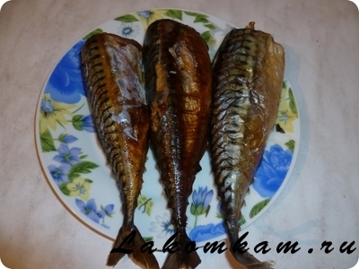 Блюдо из рыбы "Рыба горячего копчения"