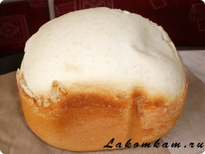 Быстрый белый хлеб в хлебопечке