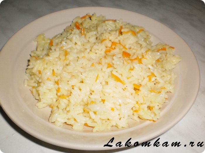 Рис с карри в мультиварке